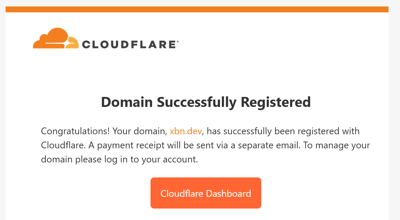 Cloudflare регистрация домена
